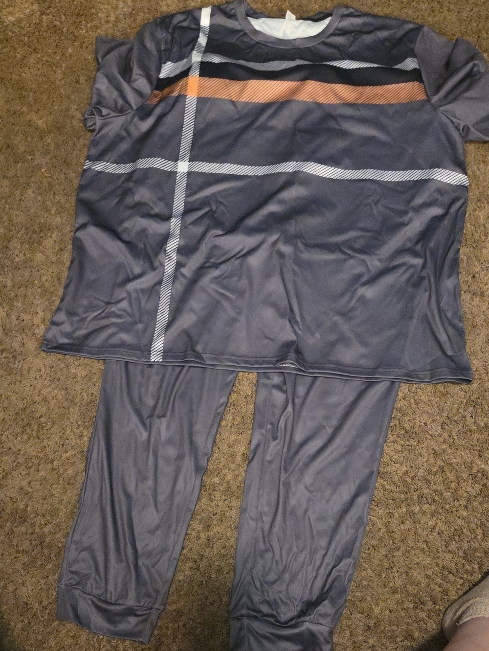 3 Pairs Mens Track and Pants Set Athletic All 3 Are New - Picture 7 of 11